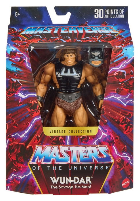 Mattel Masters of the Universe Masterverse Wun-Dar Vintage Collection Mattel Masters of the Universe Masterverse Wun-Dar Vintage Collection