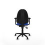 PIQUERAS Y CRESPO Silla de oficina Aýna Azul con Brazos 2D