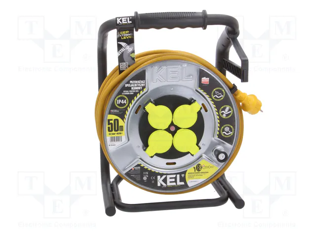 KEL Prolongador de alimentación H07RN-F 3G2,5mm2 50m