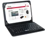 Approx APPIPCK06V2 Funda con Teclado Bluetooth para Tablet 10.5", Folio Negro, Compatible con Windows, Android y Apple