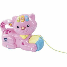 Vtech Baby 1,2,3 P'tit Chat Rose - Gatito rosa interactivo