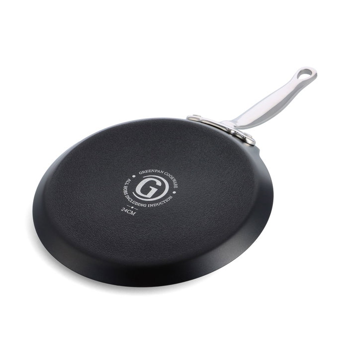 GreenPan Barcelona Pro Sartén para Pancakes 24cm Negro