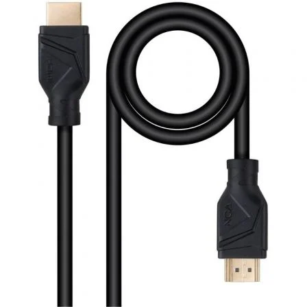 Nano Cable 10.15.8300 Cable HDMI 2.1 8K@60Hz 48Gbps Macho-Macho Negro 50cm Nano Cable 10.15.8300 Cable HDMI 2.1 8K@60Hz 48Gbps Macho-Macho Negro 50cm