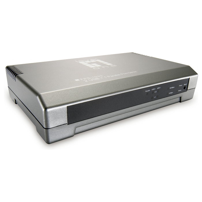 LevelOne PrintServer FPS-101 - Servidor de Impresión con 2 Puertos USB 2.0, 1 Puerto Paralelo, Conexión LAN Ethernet 10/100 Mbps, Gris LevelOne PrintServer FPS-101 - Servidor de Impresión con 2 Puertos USB 2.0, 1 Puerto Paralelo, Conexión LAN Ethernet 10/100 Mbps, Gris