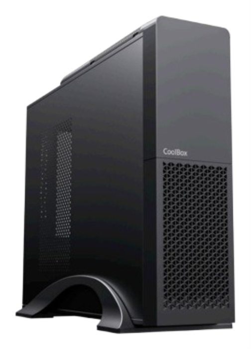 COOLBOX T313-1 Slim Negra con Fuente de 500W