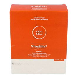 DIRECT NUTRITION Vivedina 20 Sticks con Extractos Vegetales, Vitaminas y Oligoelementos para el Metabolismo Energético