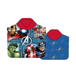 New Import Poncho de playa infantil 55 x 110 cm Avengers