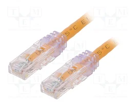 PANDUIT Patch Cord Cat 6 U/UTP 3m Naranja