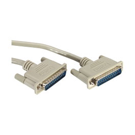 ROLINE Cable RS232 DB25-DB25 3m Gris
