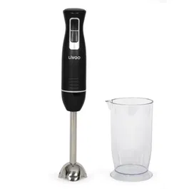 Livoo Batidora de mano DOP245N con bol - 400 W - 2 velocidades - Negra