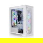 Thermaltake Torre PC CTE T500 TG ARGB Snow White con Panel de Vidrio Templado y Iluminación ARGB