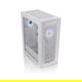 Thermaltake Torre PC CTE T500 TG ARGB Snow White con Panel de Vidrio Templado y Iluminación ARGB