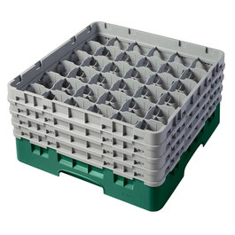 CAMBRO Cesta de lavado 36 compartimentos Negro