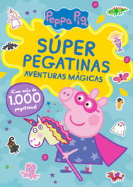BEASCOA Peppa Pig. Cuaderno de actividades - Súper pegatinas. Aventuras mágicas