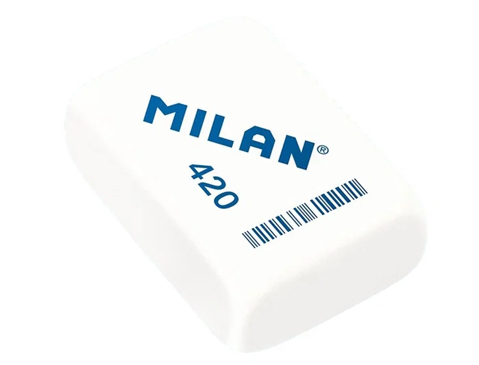 MILAN Goma de borrar 420 Miga de pan, Set de 20 unidades