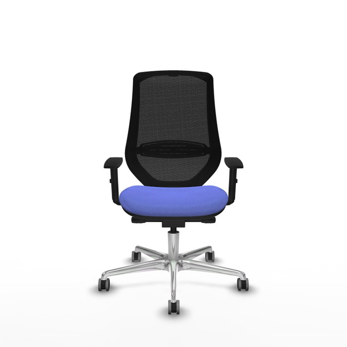 PIQUERAS Y CRESPO Silla de oficina Mardos Azul claro/Negro