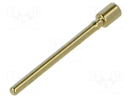 QH INDUSTRIAL Conector Pogo Pin 0,9mm x 14mm Latón con Au