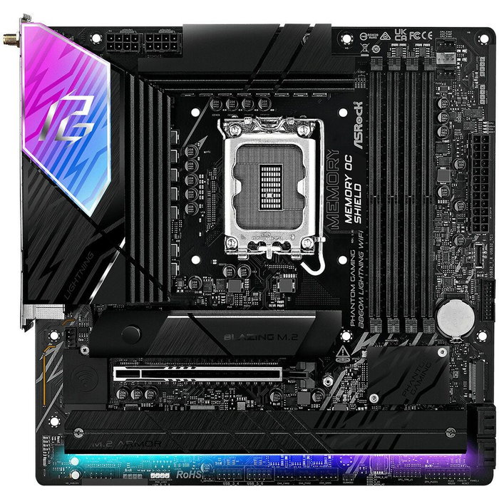 ASRock B860M Lightning WiFi micro ATX DDR5 LGA 1851