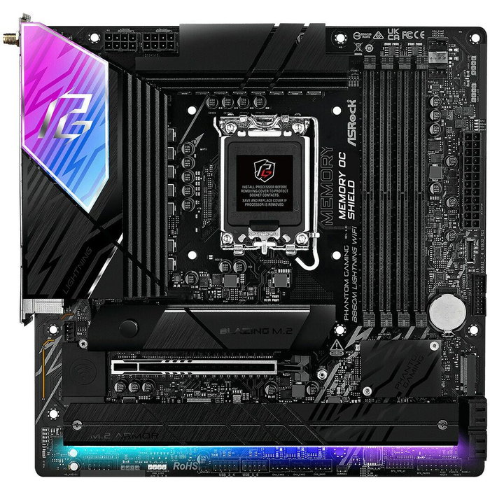 ASRock B860M Lightning WiFi micro ATX DDR5 LGA 1851