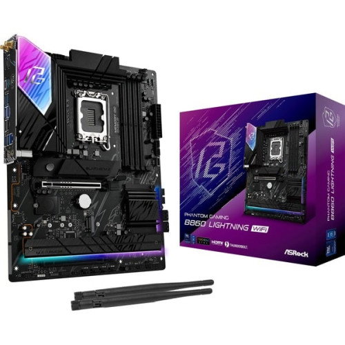 ASRock B860M Lightning WiFi micro ATX DDR5 LGA 1851