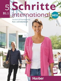 HUEBER Schritte International Neu 5 (Kurs-Arbeitsbuch)
