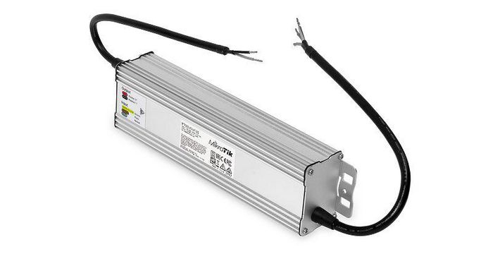 MikroTik MTP250-53V47-OD Fuente de Alimentación Exterior 53V 250W IP67 AC/DC para Línea NetPower, Montaje en Pared/Poste
