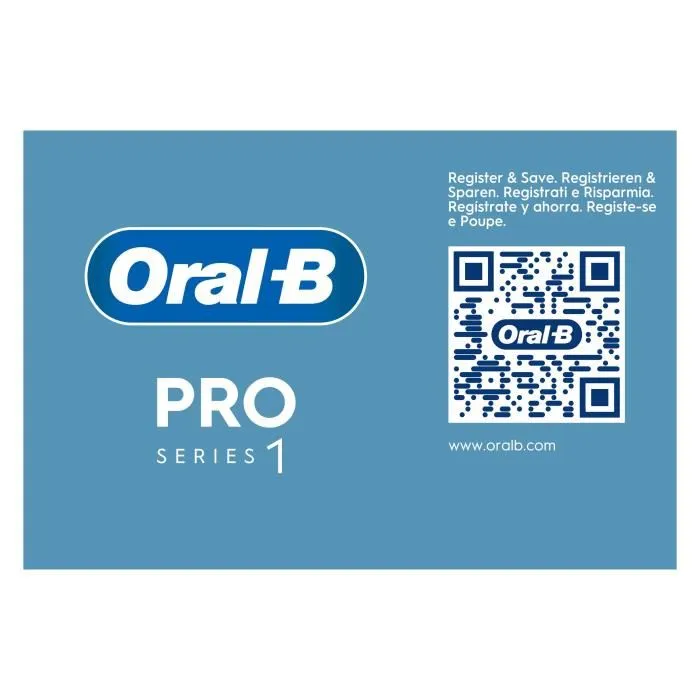 Oral-B Cepillo de dientes eléctrico Pro 1 Sensitive Clean Azul ORA1696409982970