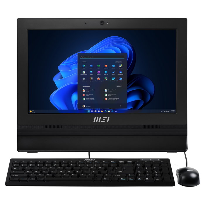 MSI Pro AP162T ADL-019DE - PC Todo en Uno 15.6" Full HD Táctil (Intel N100, 4GB RAM, 128GB SSD, Windows 11 Pro) - Negro MSI Pro AP162T ADL-019DE - PC Todo en Uno 15.6" Full HD Táctil (Intel N100, 4GB RAM, 128GB SSD, Windows 11 Pro) - Negro