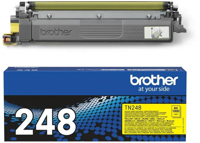 Brother TN-248Y Tóner Amarillo