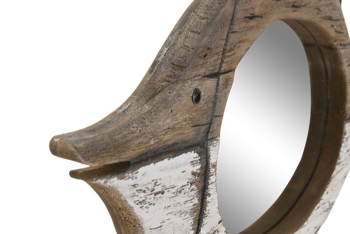 DKD Home Decor Espejo Blanco Natural 68.5 x 3 x 41 cm (2 Unidades) DKD Home Decor Espejo Blanco Natural 68.5 x 3 x 41 cm (2 Unidades)