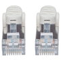 Intellinet Patch Cable Cat6A S/FTP LSZH 1.5m Gris 317139 - Cable de Red 10G Ethernet, Conectores RJ-45 Macho Blindados en Oro