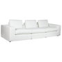 DKD Home Decor Sofá de Poliéster y Pluma Blanco