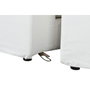DKD Home Decor Sofá de Poliéster y Pluma Blanco