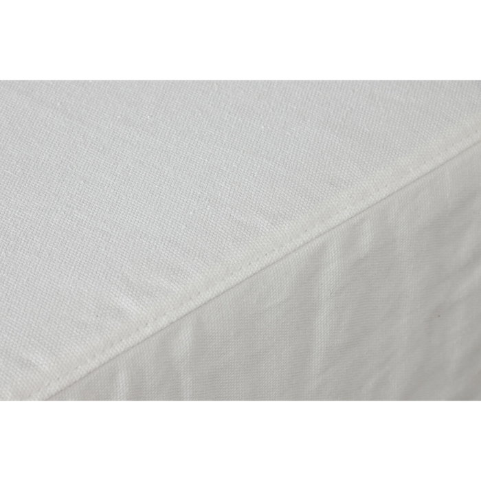 DKD Home Decor Sofá de Poliéster y Pluma Blanco DKD Home Decor Sofá de Poliéster y Pluma Blanco