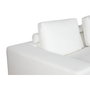 DKD Home Decor Sofá de Poliéster y Pluma Blanco
