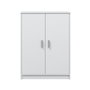 Forés/Arkit Mueble de 2 puertas y 6 estantes Blanco