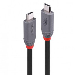 Lindy Cable USB4 Gen 3x2 USB-C de 2m, 240W, Negro