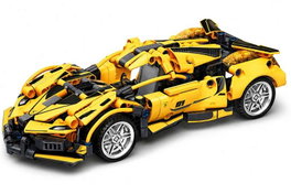 Jugatoys - jugabricks Coche Construcción Modelo Realista Escala 1:18