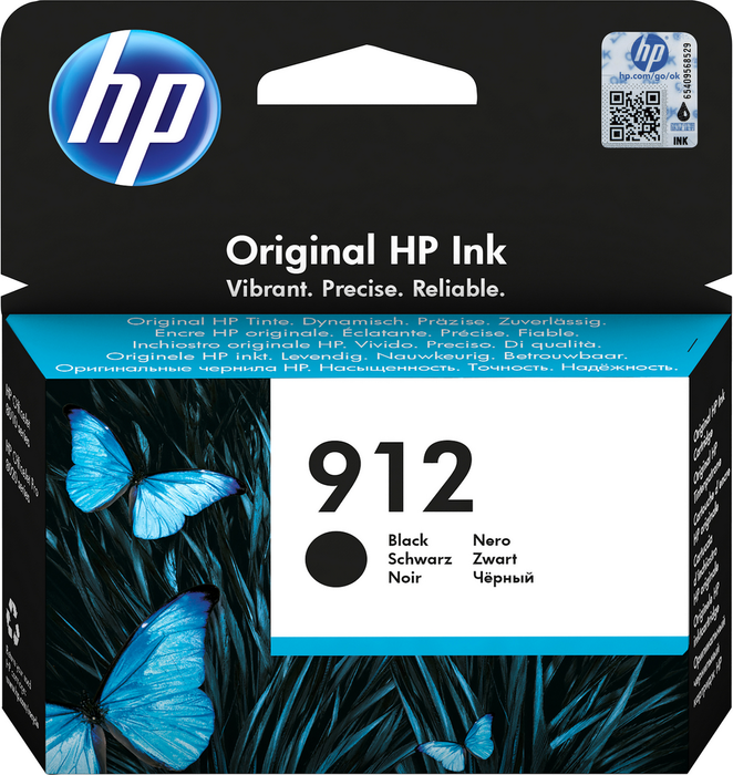 HP 912 Cartucho de Tinta Negro HP 912 Cartucho de Tinta Negro