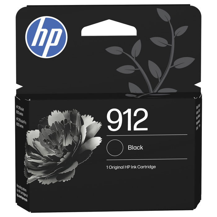 HP 912 Cartucho de Tinta Negro HP 912 Cartucho de Tinta Negro