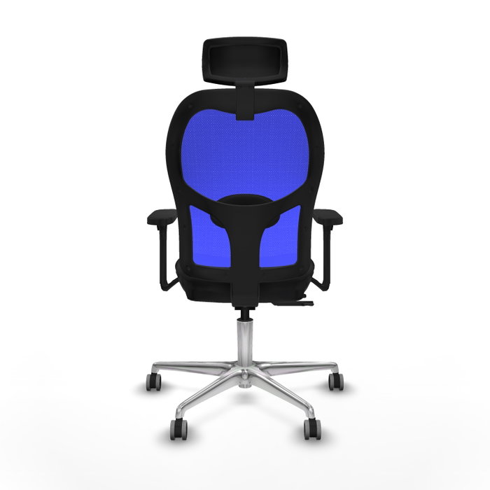 PIQUERAS Y CRESPO Silla de oficina Jorquera con mecanismo Sincro/Traslack Azul y Negro PIQUERAS Y CRESPO Silla de oficina Jorquera con mecanismo Sincro/Traslack Azul y Negro