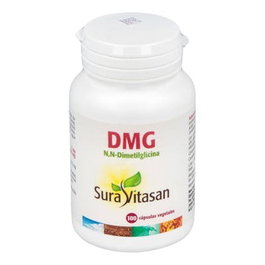 SURA VITASAN Dmg N-Dimetilglicina 125Mg 100Cap. N-Dimetilglicina (Vitamina B15) para Procesos Bioquímicos y Metionina