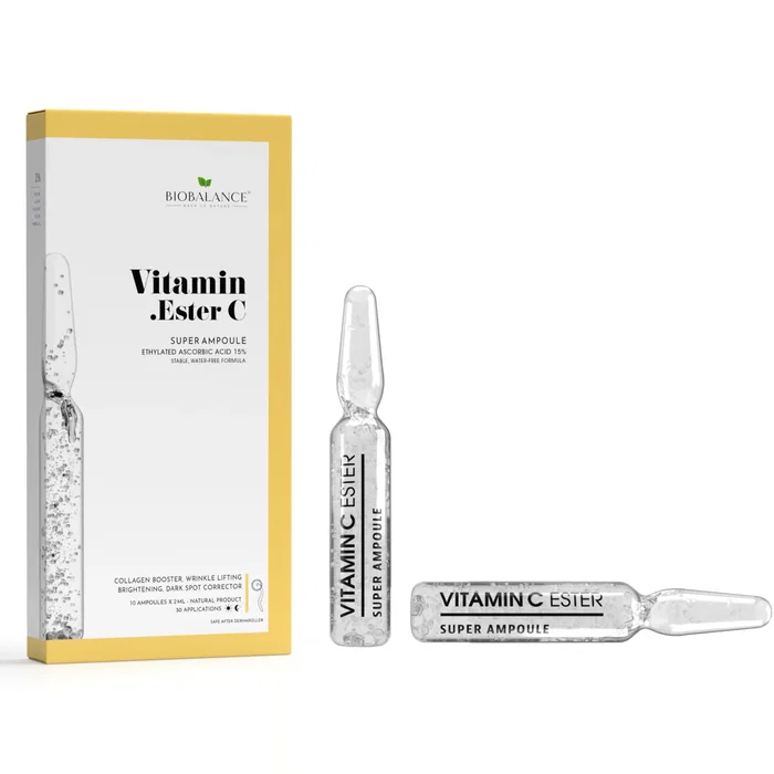 Bio Balance Vitamin Ester C Brightening & Lifting Sérum de Tratamiento en Ampollas Bio Balance Vitamin Ester C Brightening & Lifting Sérum de Tratamiento en Ampollas