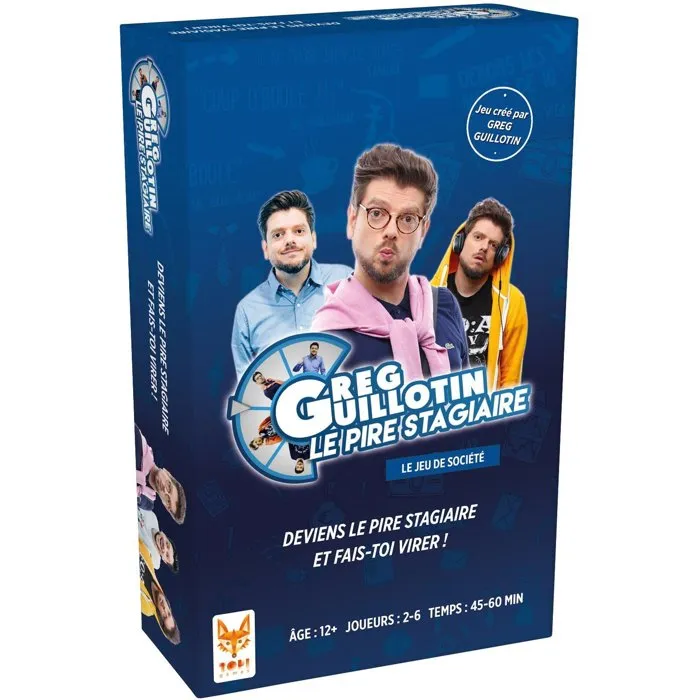 Topi Games EL PEOR BECARIO (Greg Guillotin) - Juego de mesa - De 2 a 6 jugadores - Mayores de 16 años Topi Games EL PEOR BECARIO (Greg Guillotin) - Juego de mesa - De 2 a 6 jugadores - Mayores de 16 años