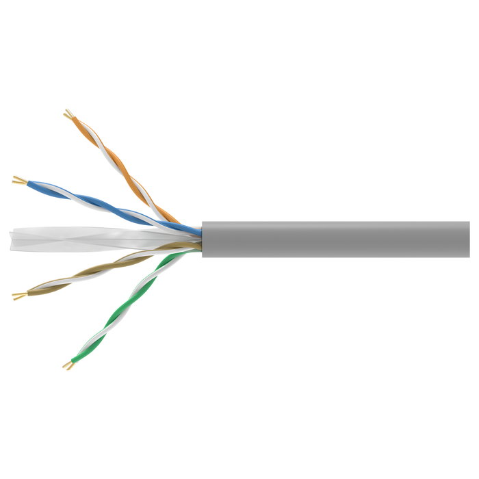 EQUIP Bobina de cable de red Cat6 U/UTP 305m Gris 404535 EQUIP Bobina de cable de red Cat6 U/UTP 305m Gris 404535