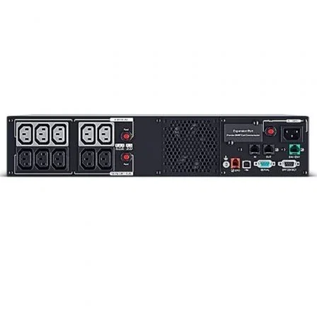 Cyberpower SAI Línea Interactiva PR1000ERT2U 1000VA-1000W Formato Rack 10 Salidas Onda Sinusoidal Pura