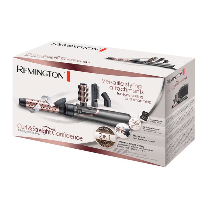 Remington AS8606 Curl & Straight Confidence Anthracite Rose Remington AS8606 Curl & Straight Confidence Anthracite Rose