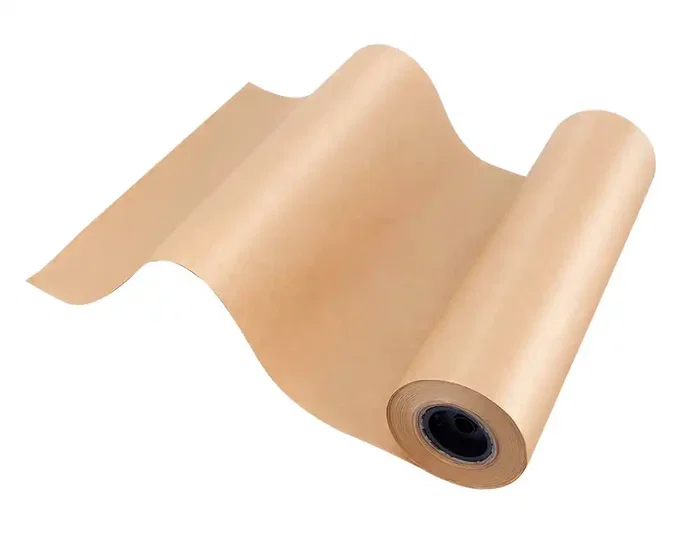 Liderpapel Papel Kraft Bobina Marrón 70 g/m², Ancho 31 cm x Longitud 161 m (3.5 kg) para Embala. Manualidades, Decoración