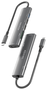 Aisens USB-C Dock 7 en 1 con HDMI 4K, USB 3.0, USB 2.0 y PD 100W - Gris
