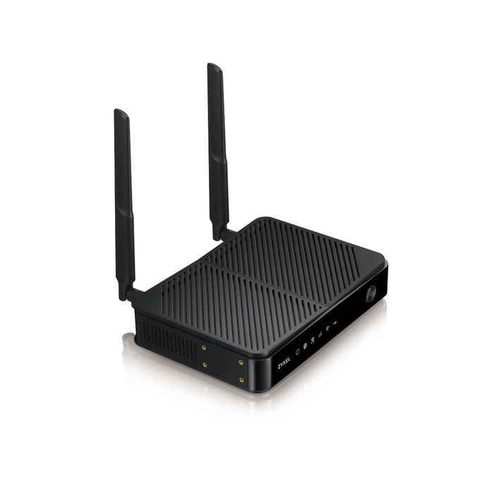 Zyxel LTE3301-PLUS Router 4G LTE-A de Sobremesa con Wi-Fi Doble Banda AC1200, 4 Puertos Gigabit Ethernet y Puerto USB 2.0, EU0102F, Compatible con Tarjeta SIM
